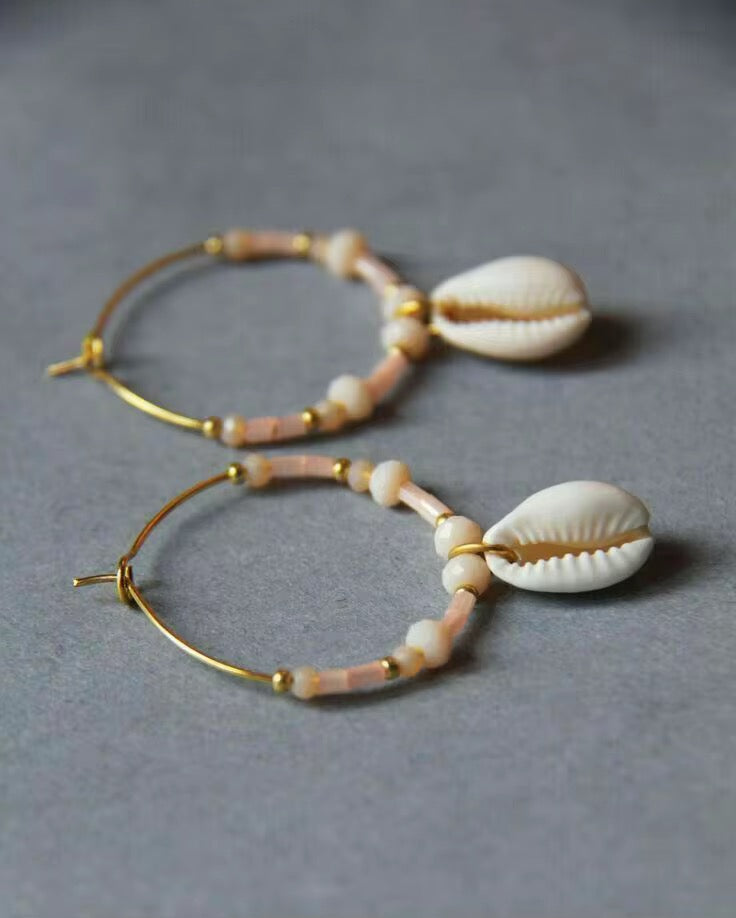Ocean Seashell Earrings