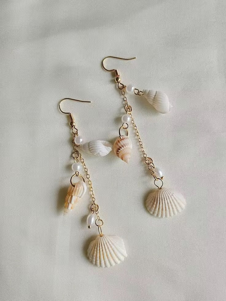 Ocean Seashell Earrings