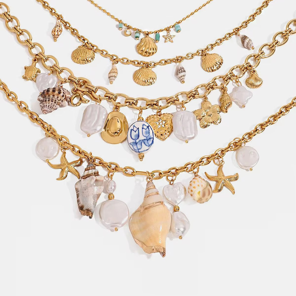 Ocean Charm Necklace