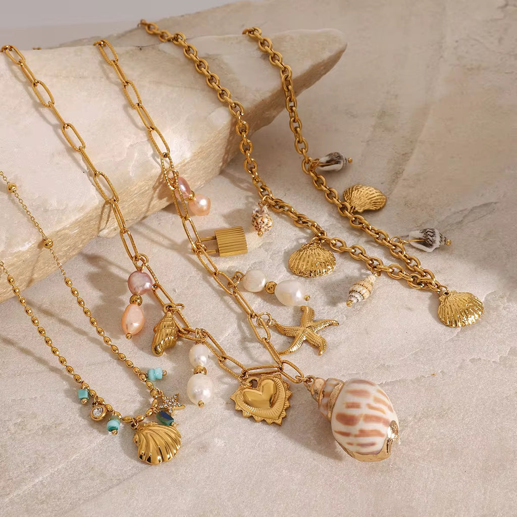 Ocean Charm Necklace