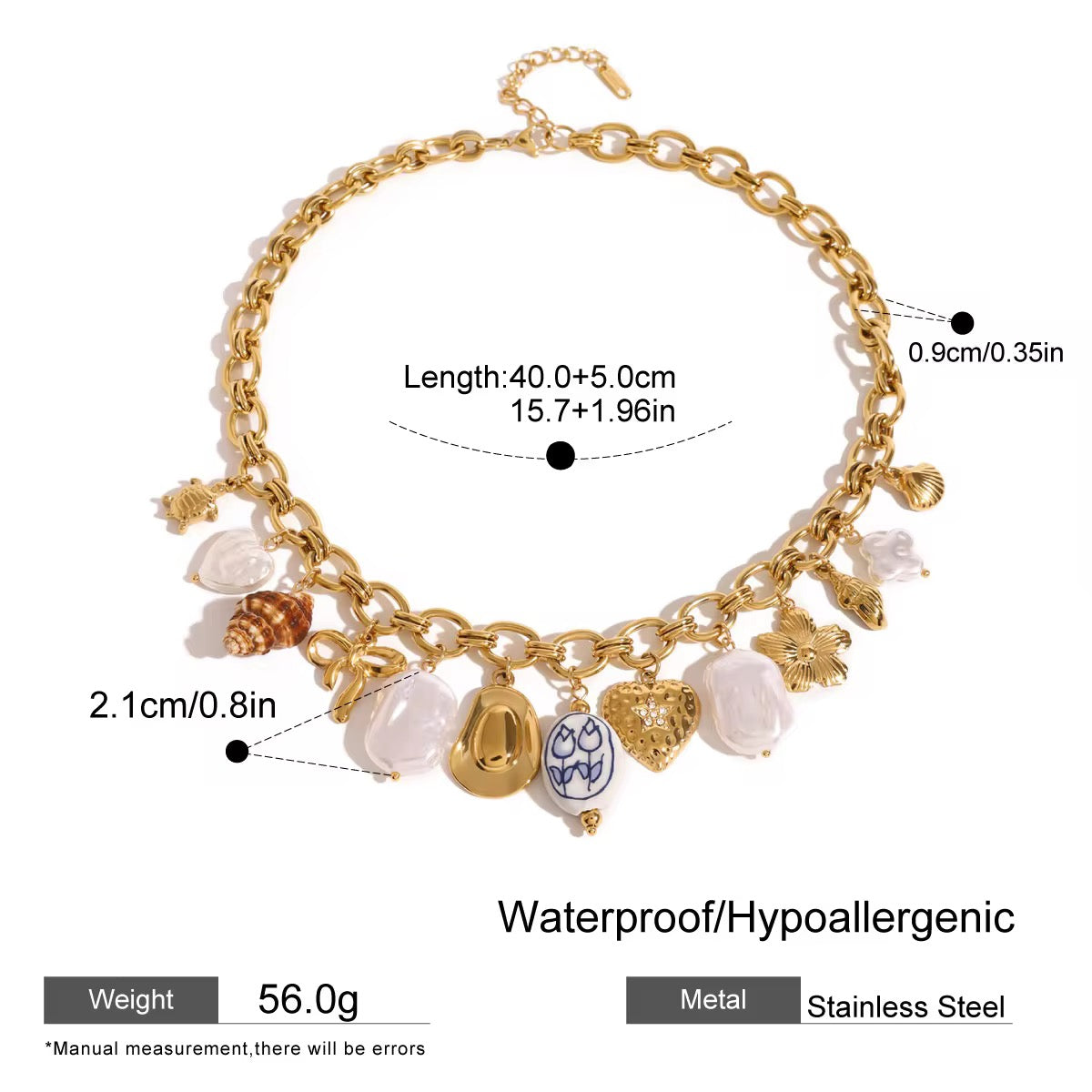 Ocean Charm Necklace