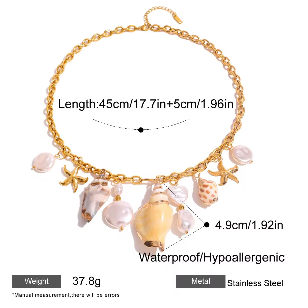 Ocean Charm Necklace