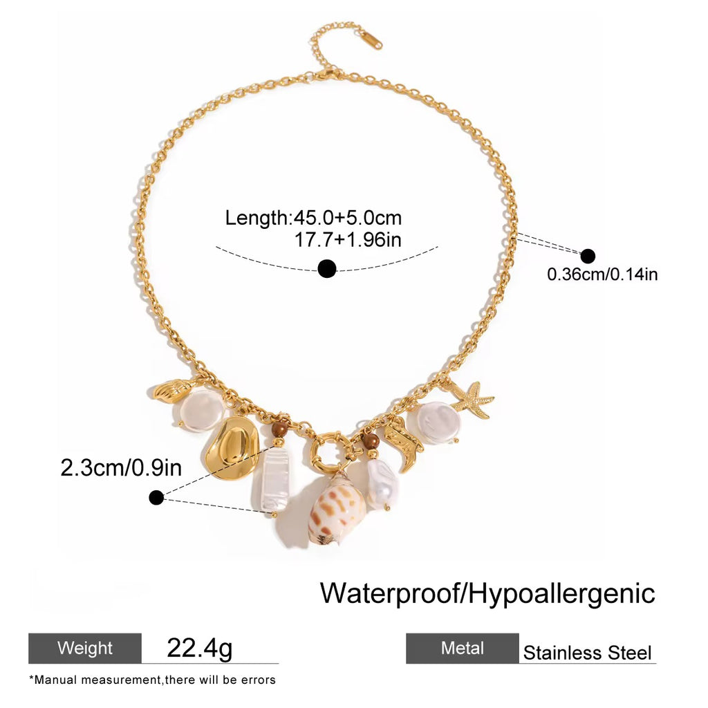 Ocean Charm Necklace