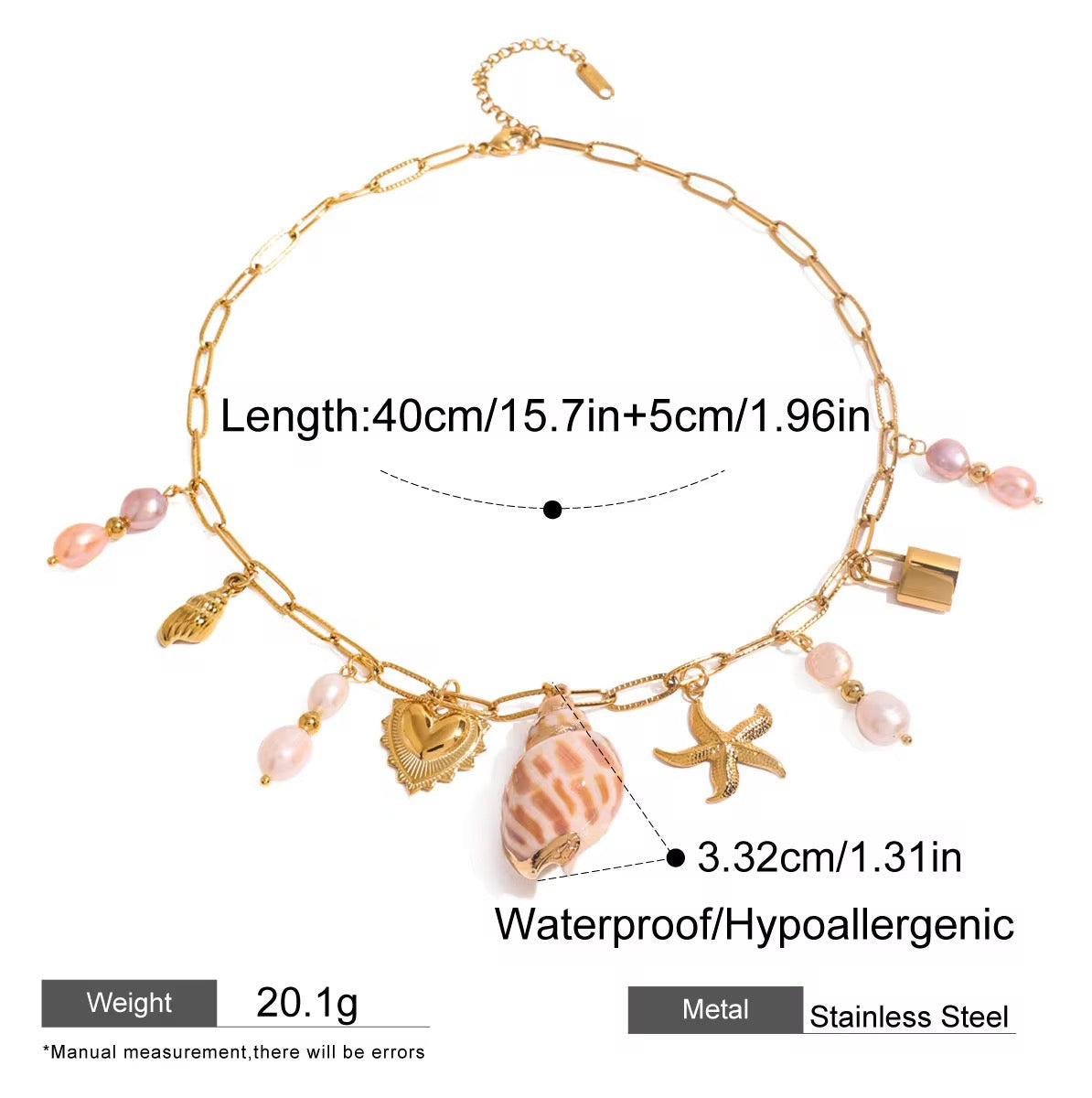 Ocean Charm Necklace