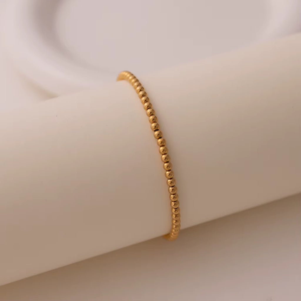 Round Ball Beads Freshwater Pearl Bracelet