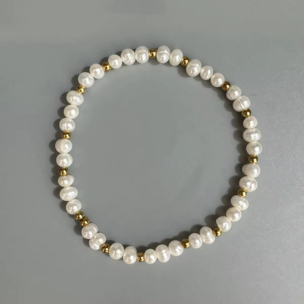 Pearl Hearts Bracelet Set